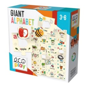 Headu Ecoplay - Puzzle Mare Alfabetul In Engleza Headu - 1